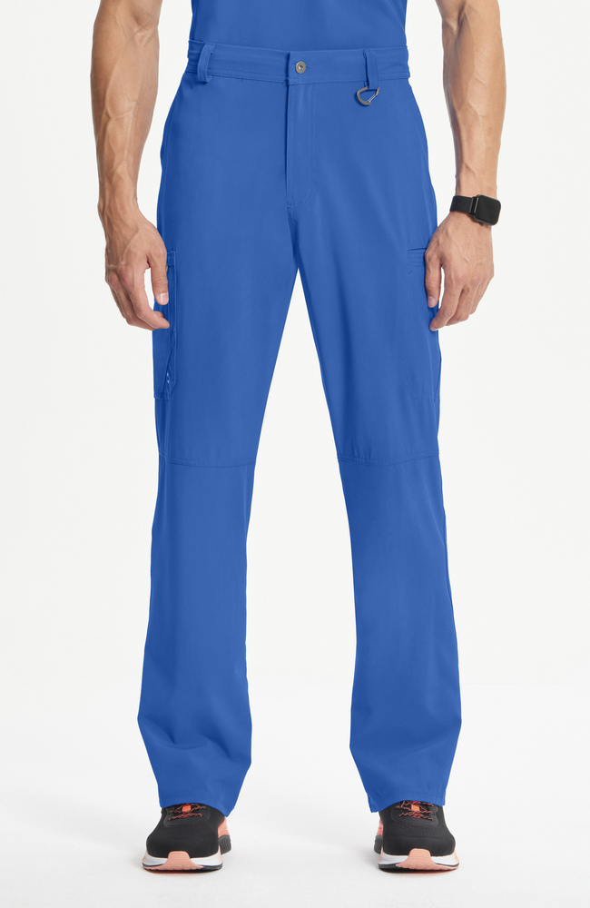 Infinity Men's Zip Fly Cargo Scrub Pant