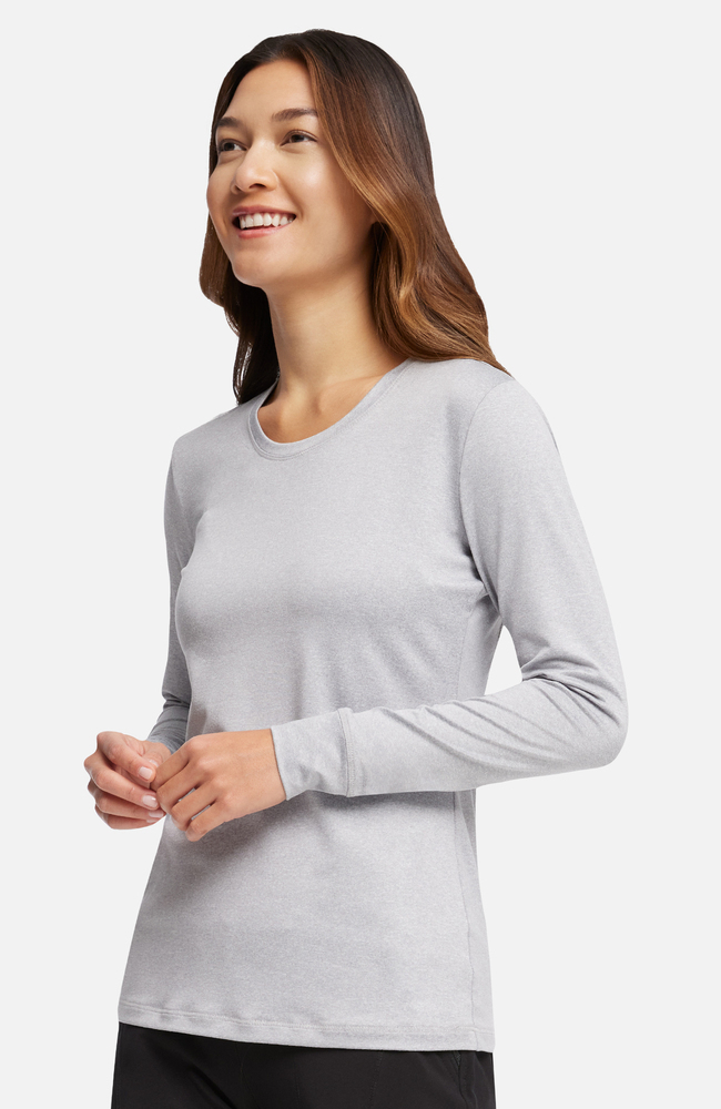Just Love Women’s Underscrub Long Sleeve T-Shirt Plain Undershirt Tee :  : Clothing, Shoes & Accessories