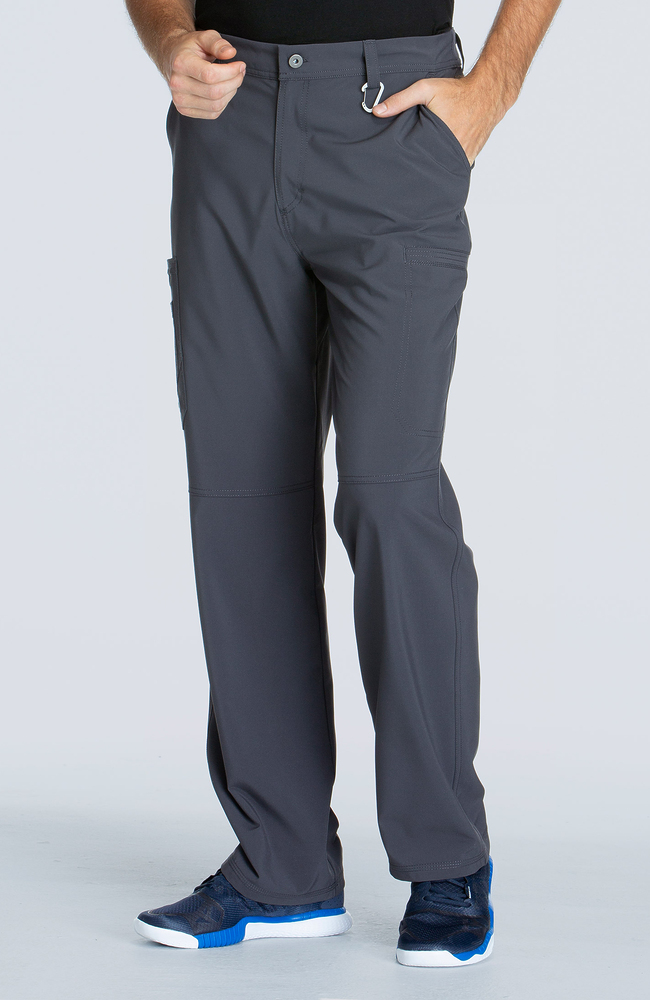 Infinity Legacy Men's Zip Fly Cargo Scrub Pant